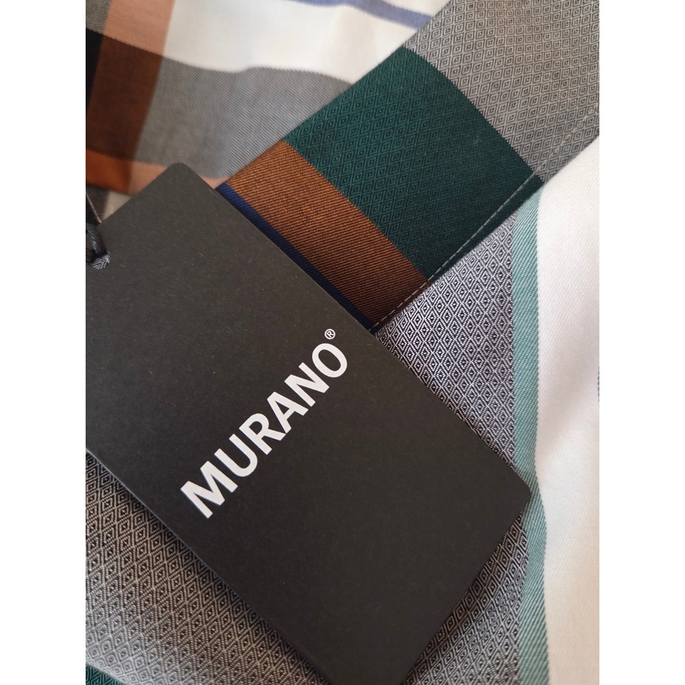 NWT Murano long sleeve shirt Men's size 4XB Big Colorblock Button up - Picture 7 of 10